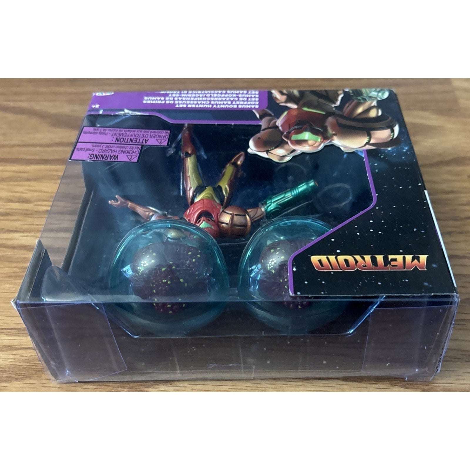 METROID PRIME BOUNTY HUNTER SET Samus World of Nintendo Jakks
