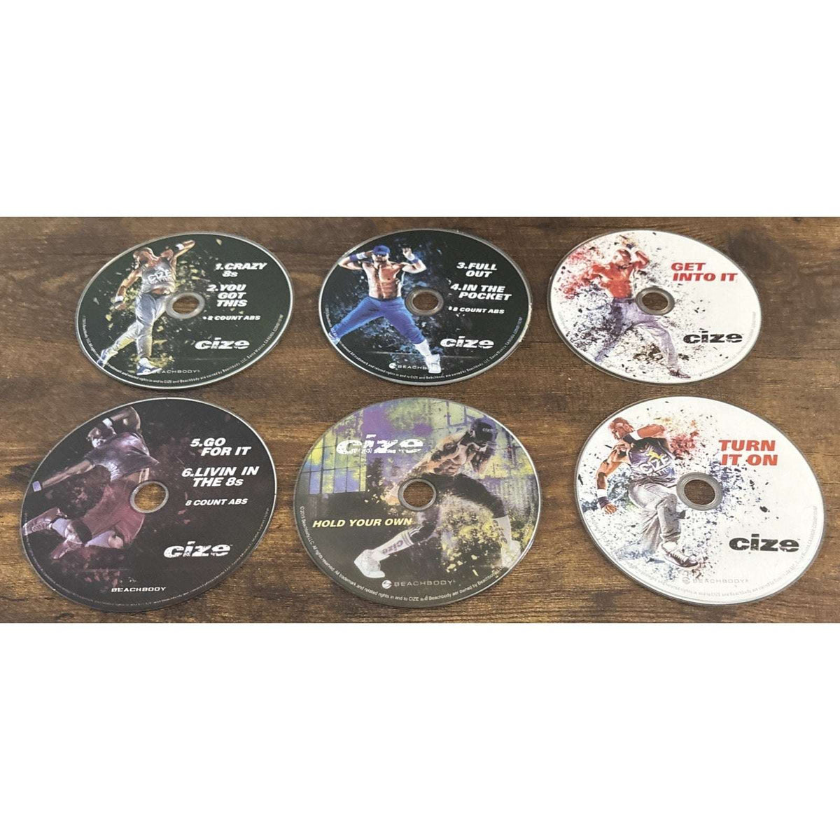 CIZE The End of Exercize Shawn T Dance Workout Exercise Fitness 6-Disc Set DVD