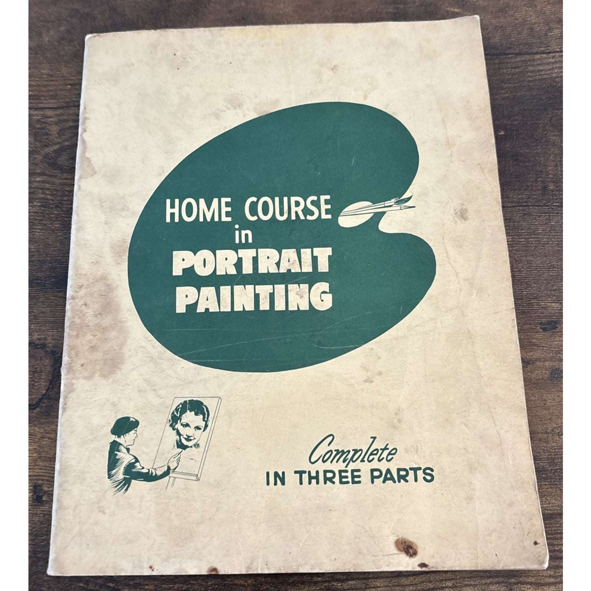 1961 David Rand Home Course in Portait Painting Complete in 3 Parts Cartoonists'