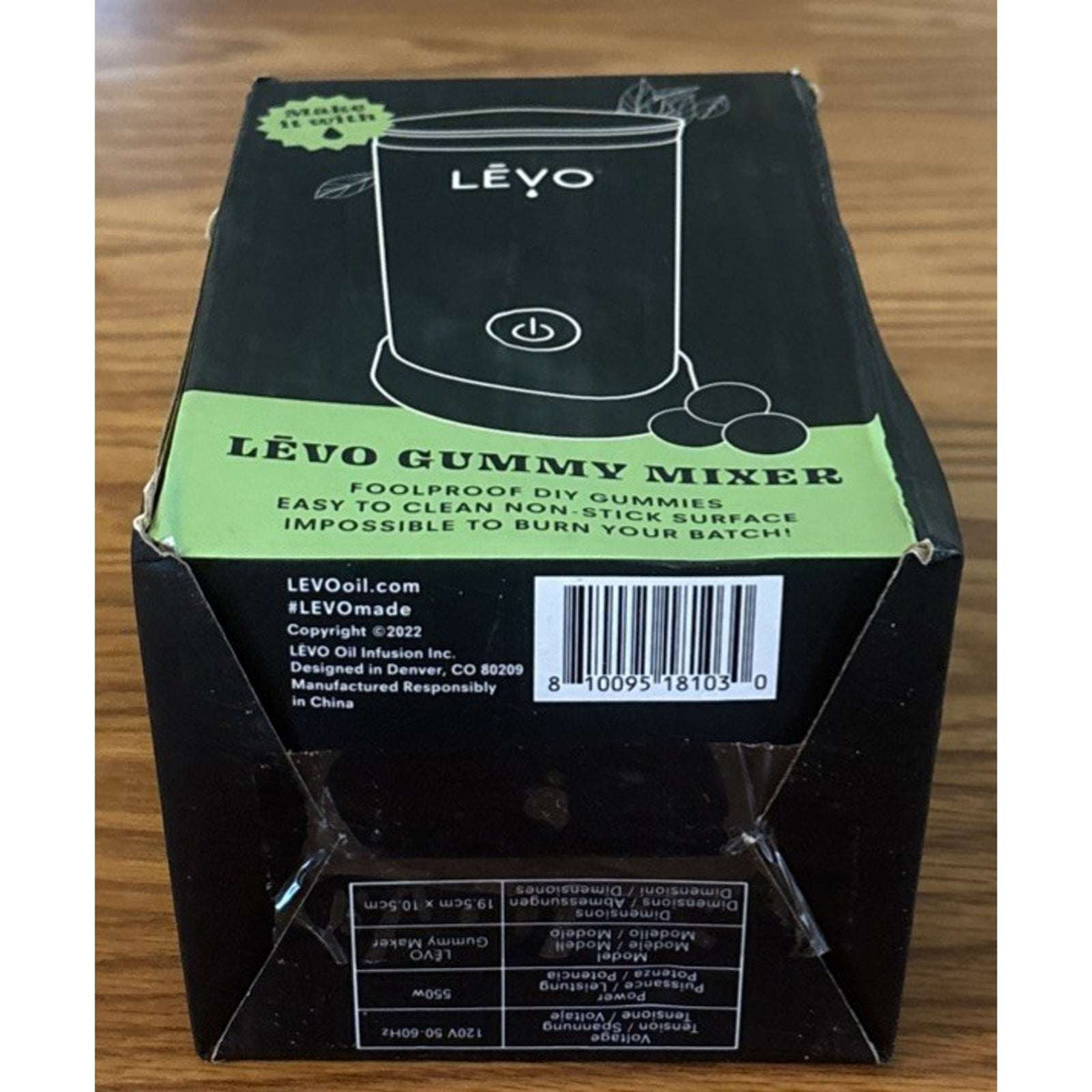 LEVO Gummy Candy Mixer Hands-Free DIY Infused Potent Edible Maker Machine