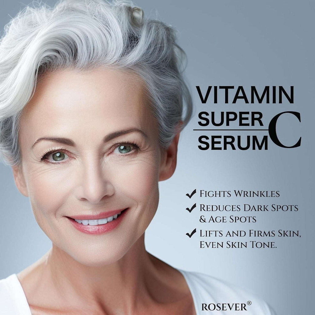 Rosever Vitamin C Super Serum Age-Defying 1 fl oz/30ml New/Sealed EXP 11/2027