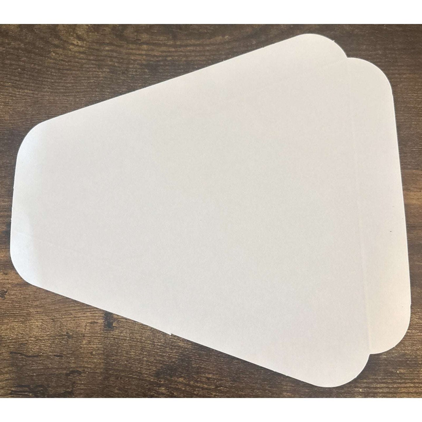 New Southern Champion Tray 1480 Paperboard White Pizza Slice Wedge (Case of 500)