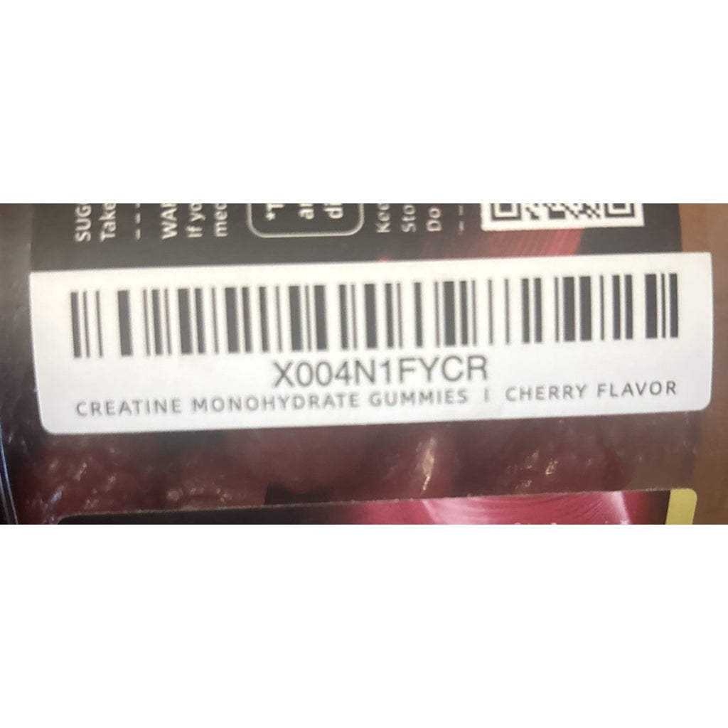 2x Happyummmm Creatine Monohydrate Gummies 5g Variety 120ct (240 Total) Exp 7/27