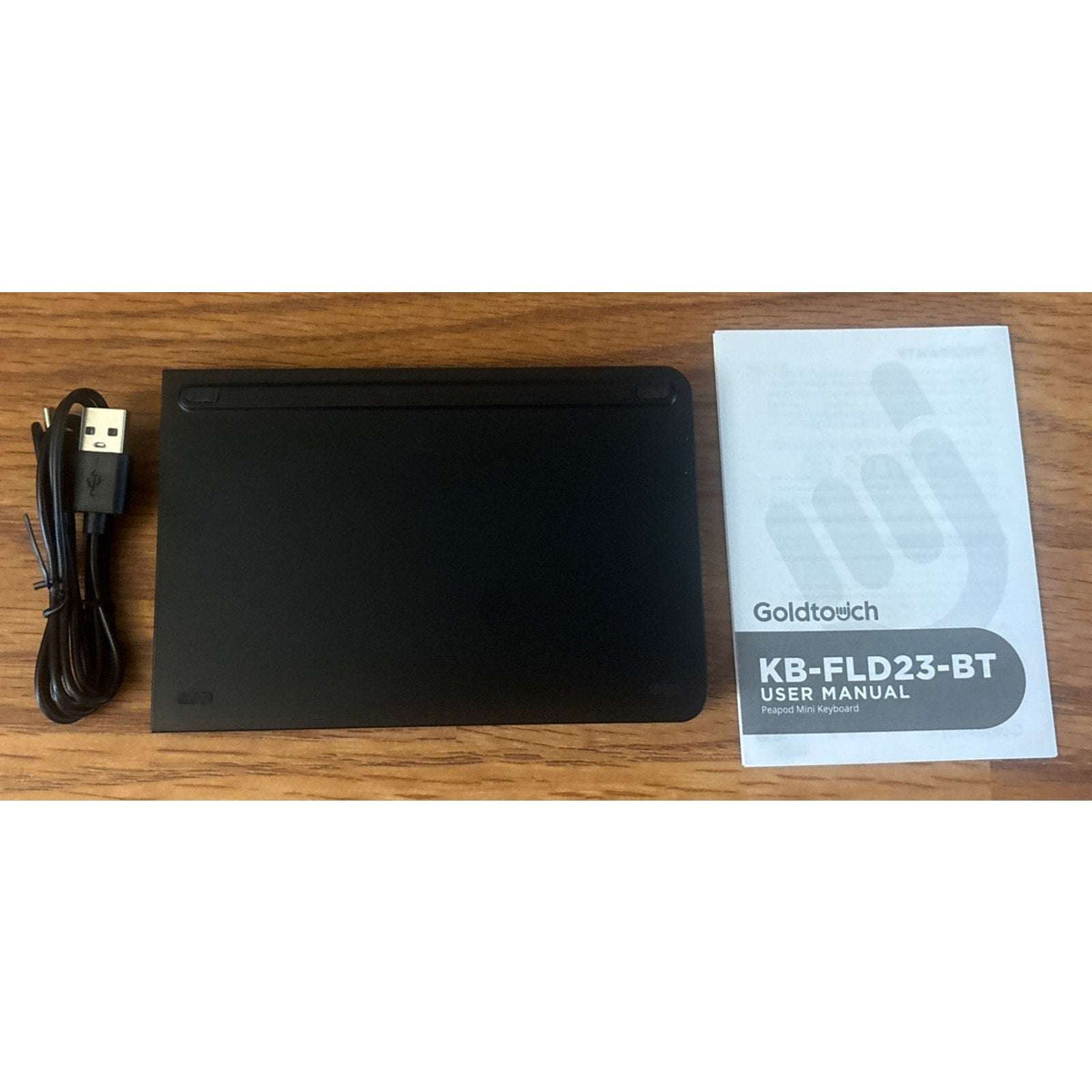 Goldtouch Peapod Mini Bluetooth Folding Mobile Keyboard for iOS Android Windows