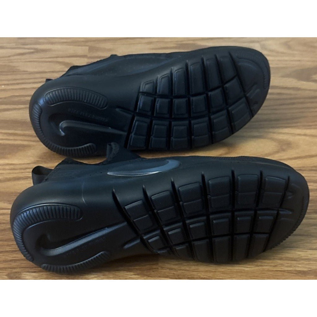 IF2893-001 GRADE SCHOOL NIKE FLEX RUNNER 4 Slip On Black Size 3.5Y GS