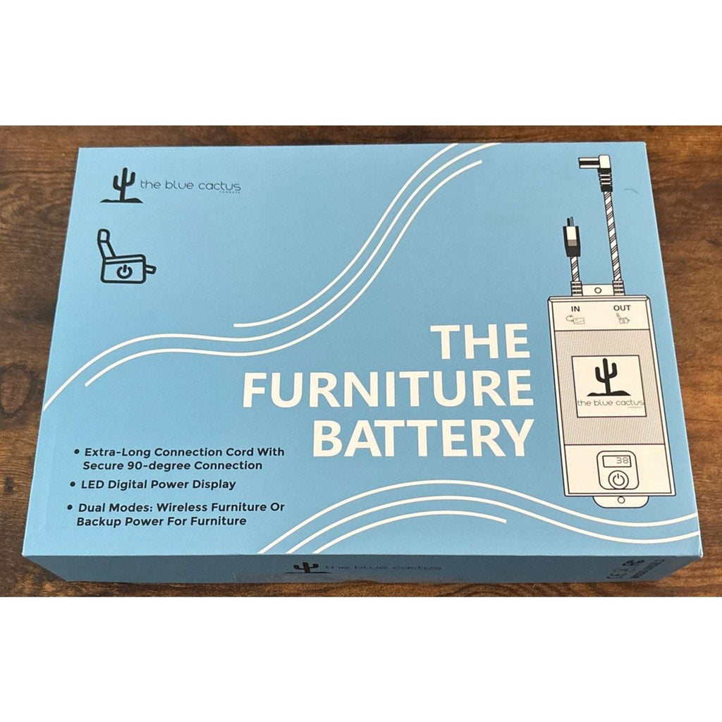 The Blue Cactus Universal Furniture Battery Pack LCD Display Dual Modes Wireless