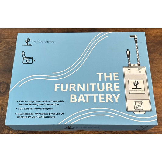 The Blue Cactus Universal Furniture Battery Pack LCD Display Dual Modes Wireless