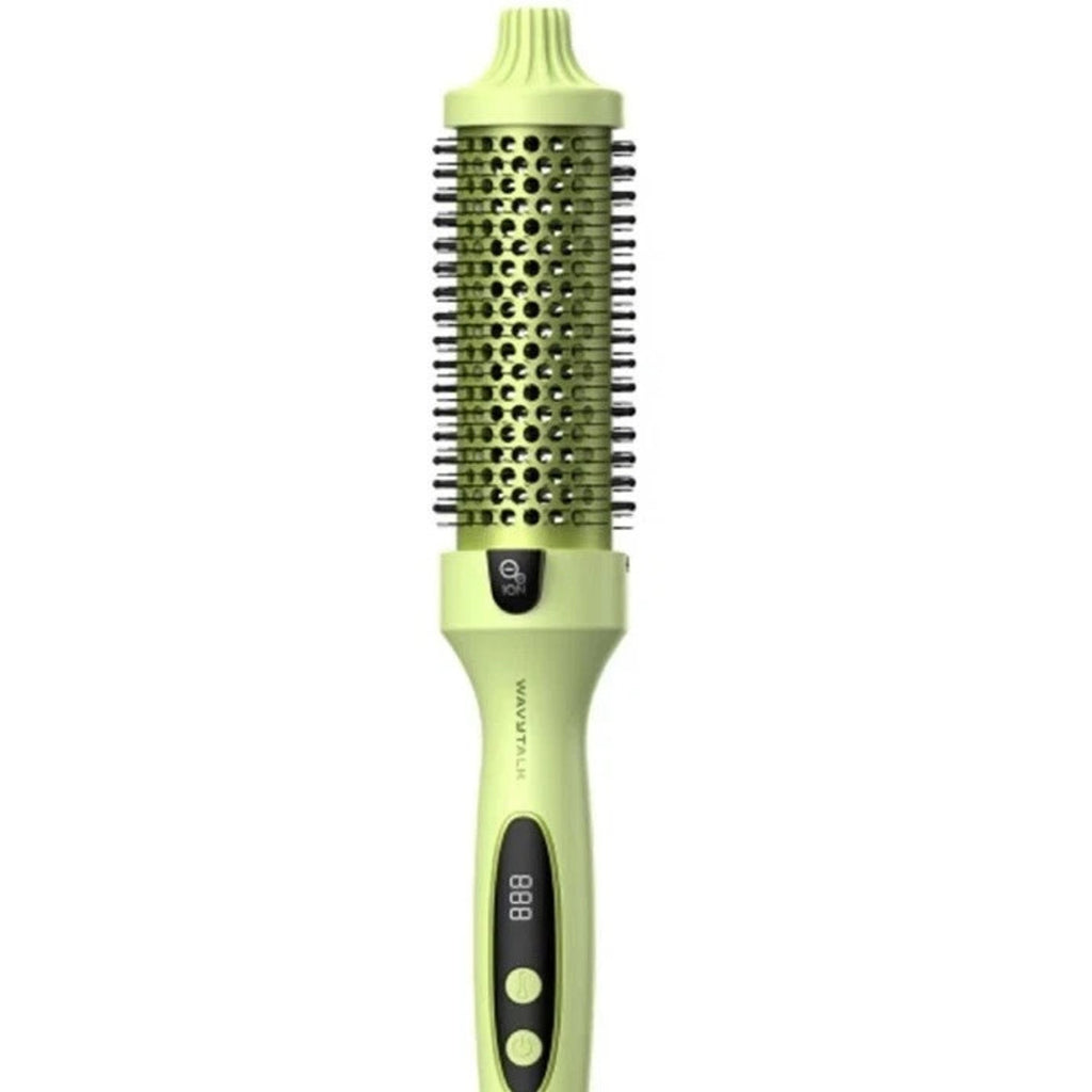 Wavytalk Blowout Boost Ionic Smoothing Thermal Heated Round Brush 1.5" - Green