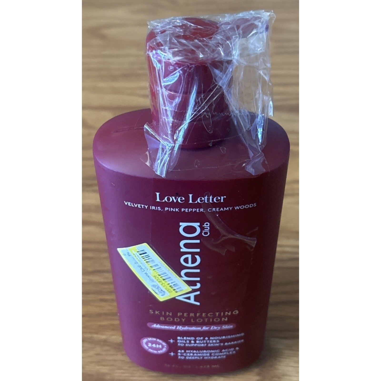 Athena Club Skin Perfecting Body Lotion Love Letter 16floz Pink Pepper, Iris, Wo