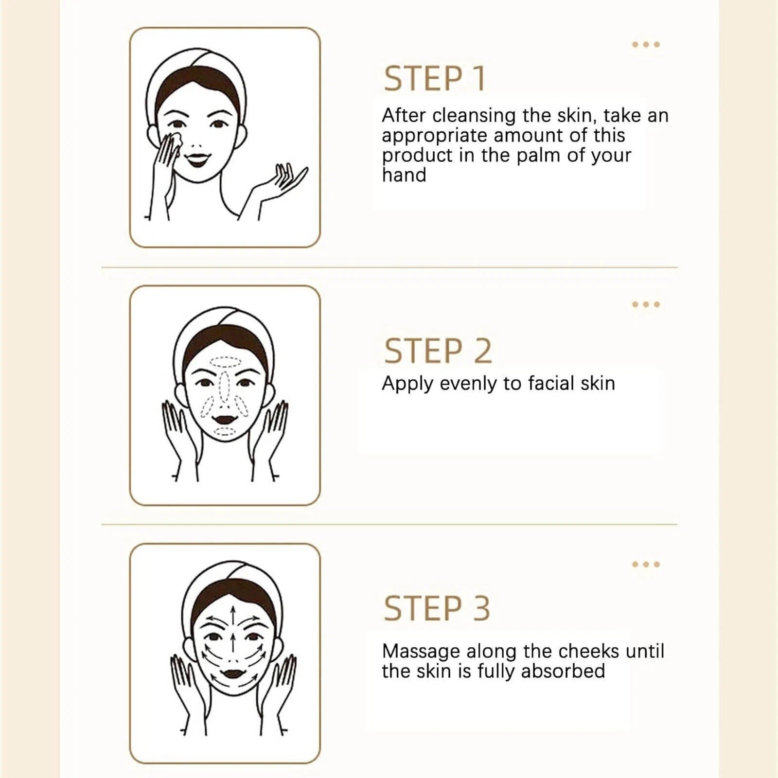 Ginseng Gold Extract Anti Aging Essence Oil, Anti-Wrinkle Polypeptide 120ml