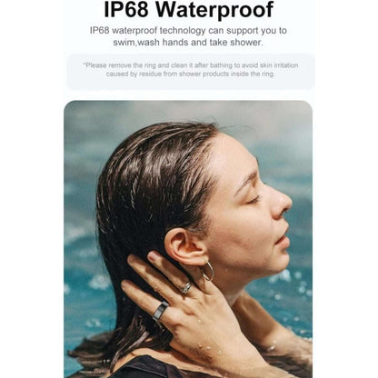 Smart Ring 3 w/ Charging Case Health Sleep Tracker w APP Waterproof Size 10 GOLD