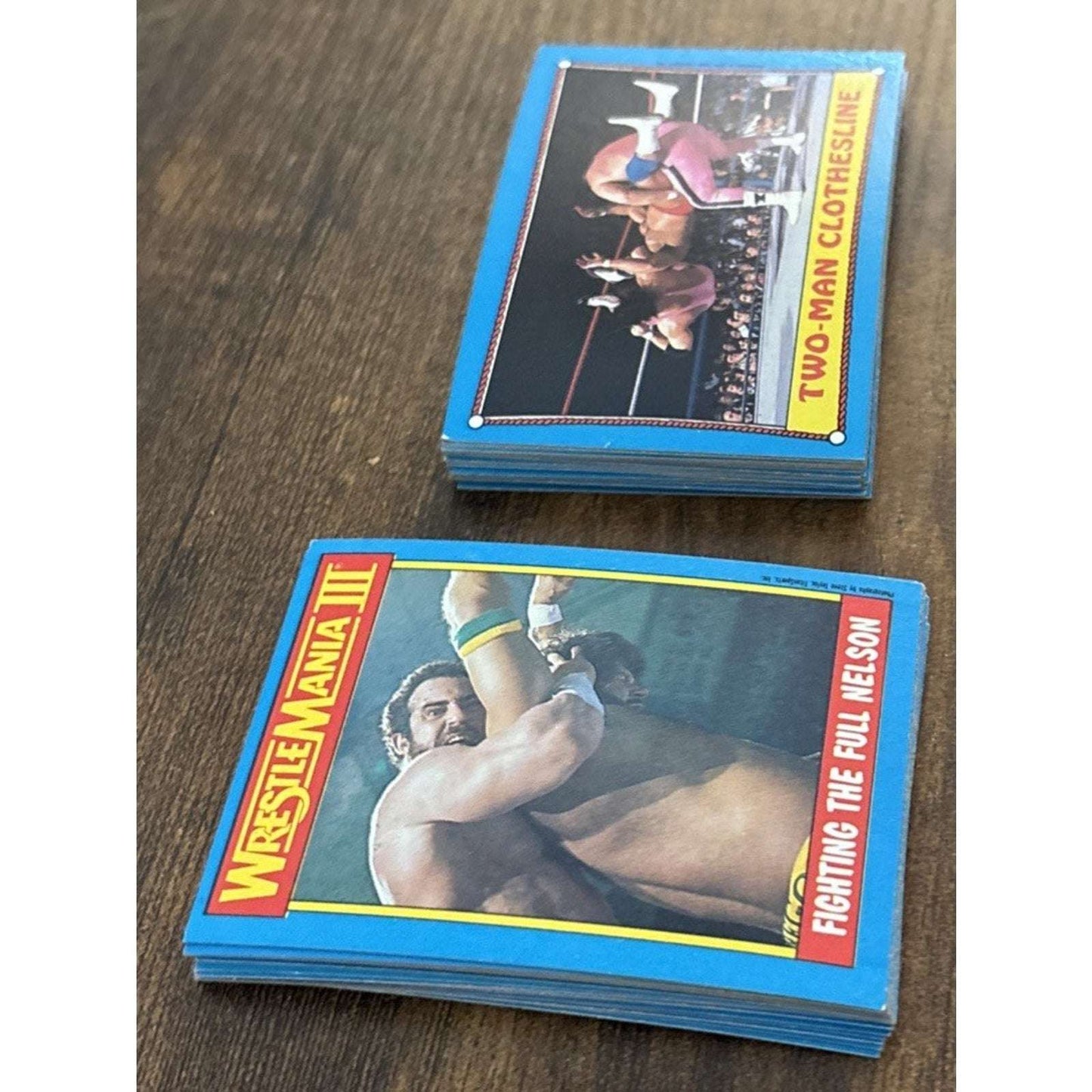 1987 Topps WWF Partial 48 Card Set Honky Tonk King Kong Bundy Koko Billy Jack ++