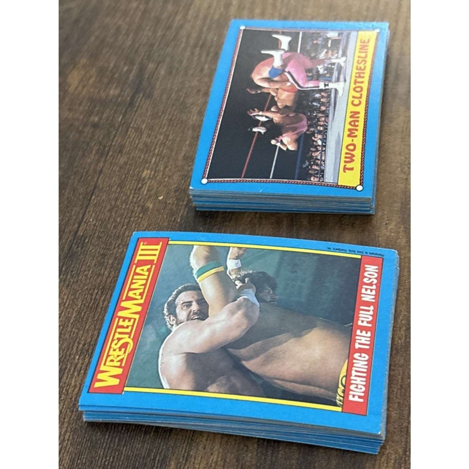 1987 Topps WWF Partial 48 Card Set Honky Tonk King Kong Bundy Koko Billy Jack ++