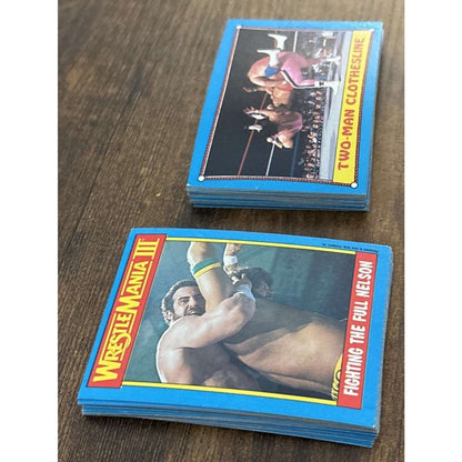 1987 Topps WWF Partial 48 Card Set Honky Tonk King Kong Bundy Koko Billy Jack ++