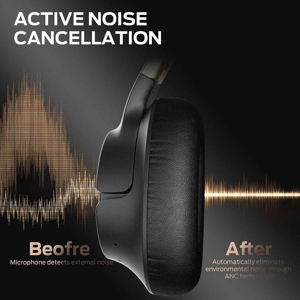 Monster Persona SE ANC Over Ear Bluetooth Headphones Wireless HiFi Bass Mic 60H