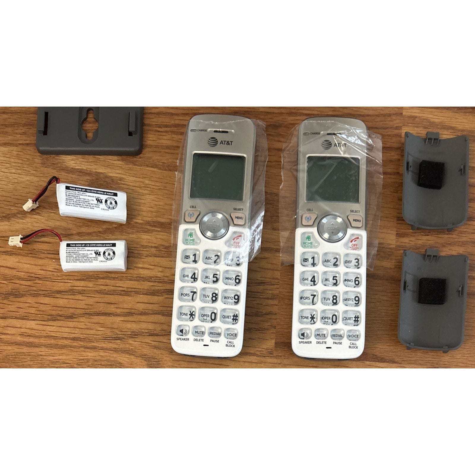 AT&T DL72219 Expandable 2 Handset Cordless Phone Answering Sys w Connect to Cell