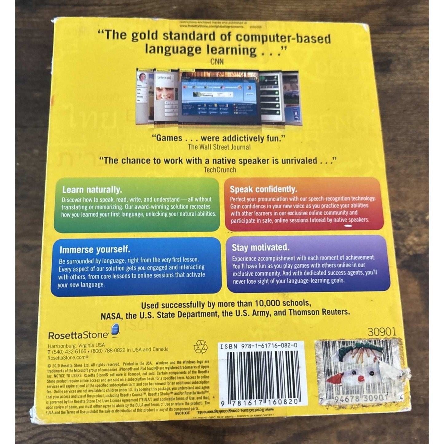 Rosetta Stone Spanish Espanol (Latin America) Level 1 Version 4 with Code SEALED