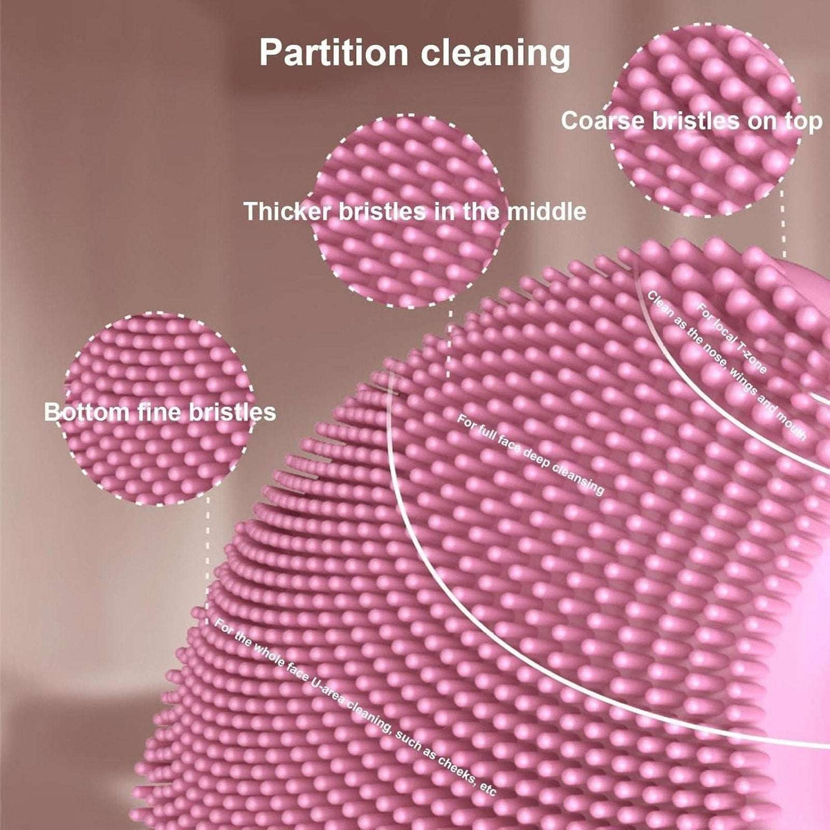 Farsaw Facial Cleansing Brush Rechargeable Exfoliation Firming Face Massager