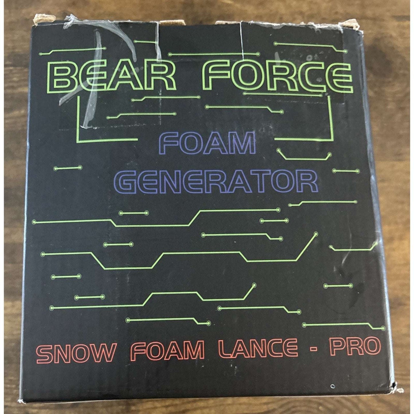 BEAR FORCE 360° Rotating Big Mouth Snow Foam Lance Generator 1/4” Quick Connect