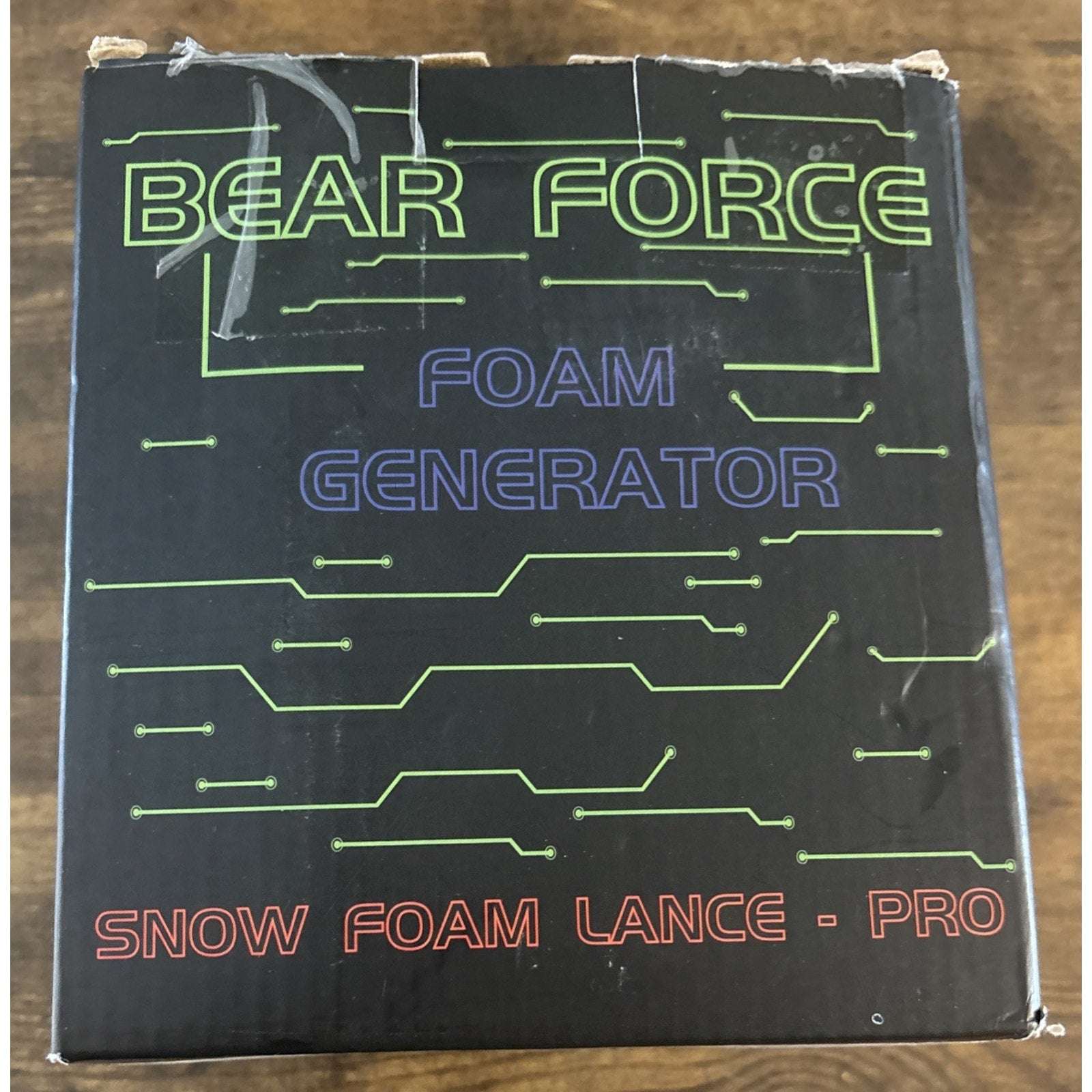 BEAR FORCE 360° Rotating Big Mouth Snow Foam Lance Generator 1/4” Quick Connect