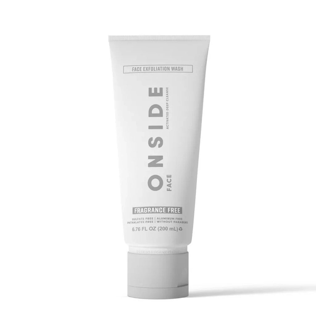 ONSIDE Face Exfoliating Wash - Fragrance Free - Aluminum Free - 6.76 fl oz