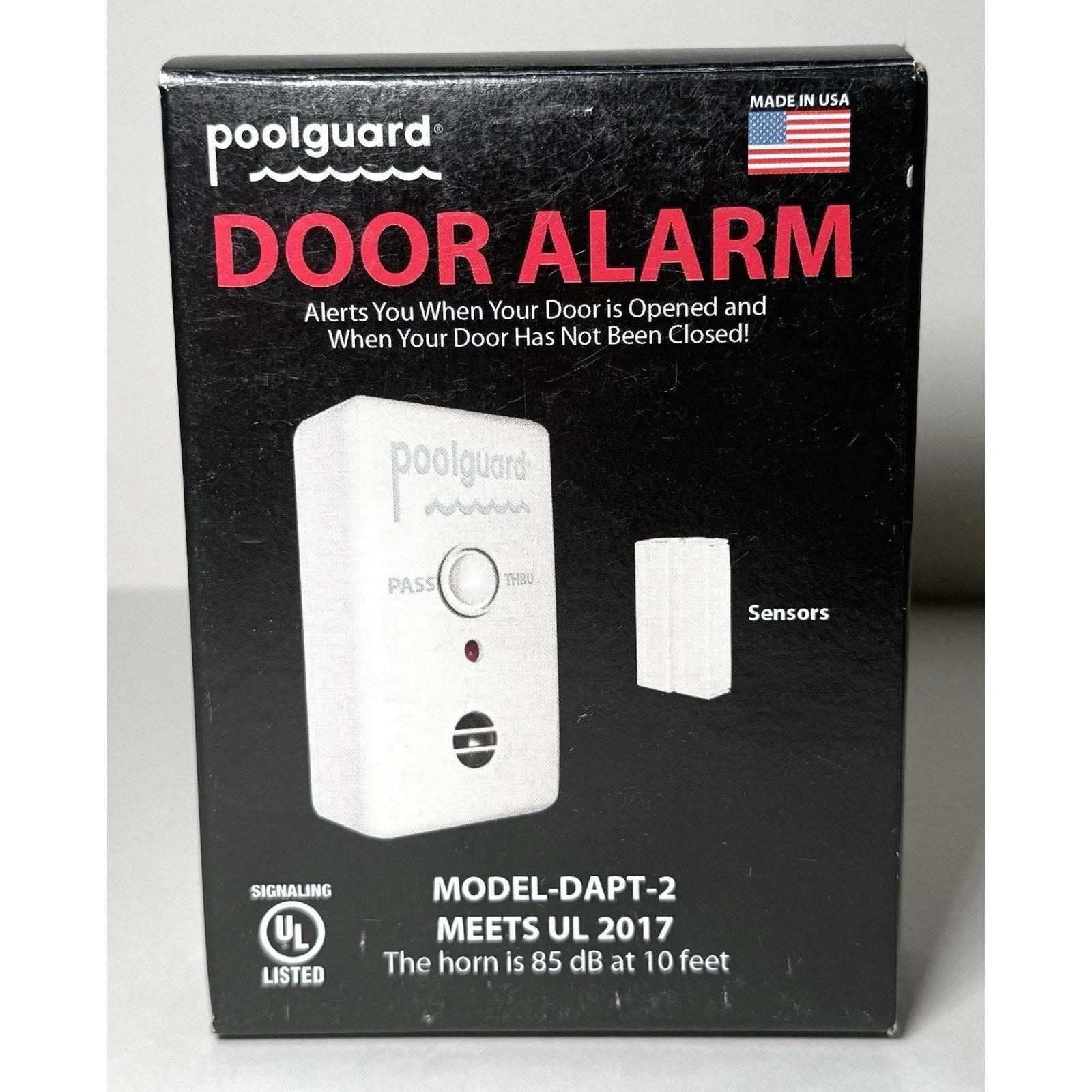 Poolguard DAPT-2 Swimming Pool Child Safety Door Alarm for House UL 2017