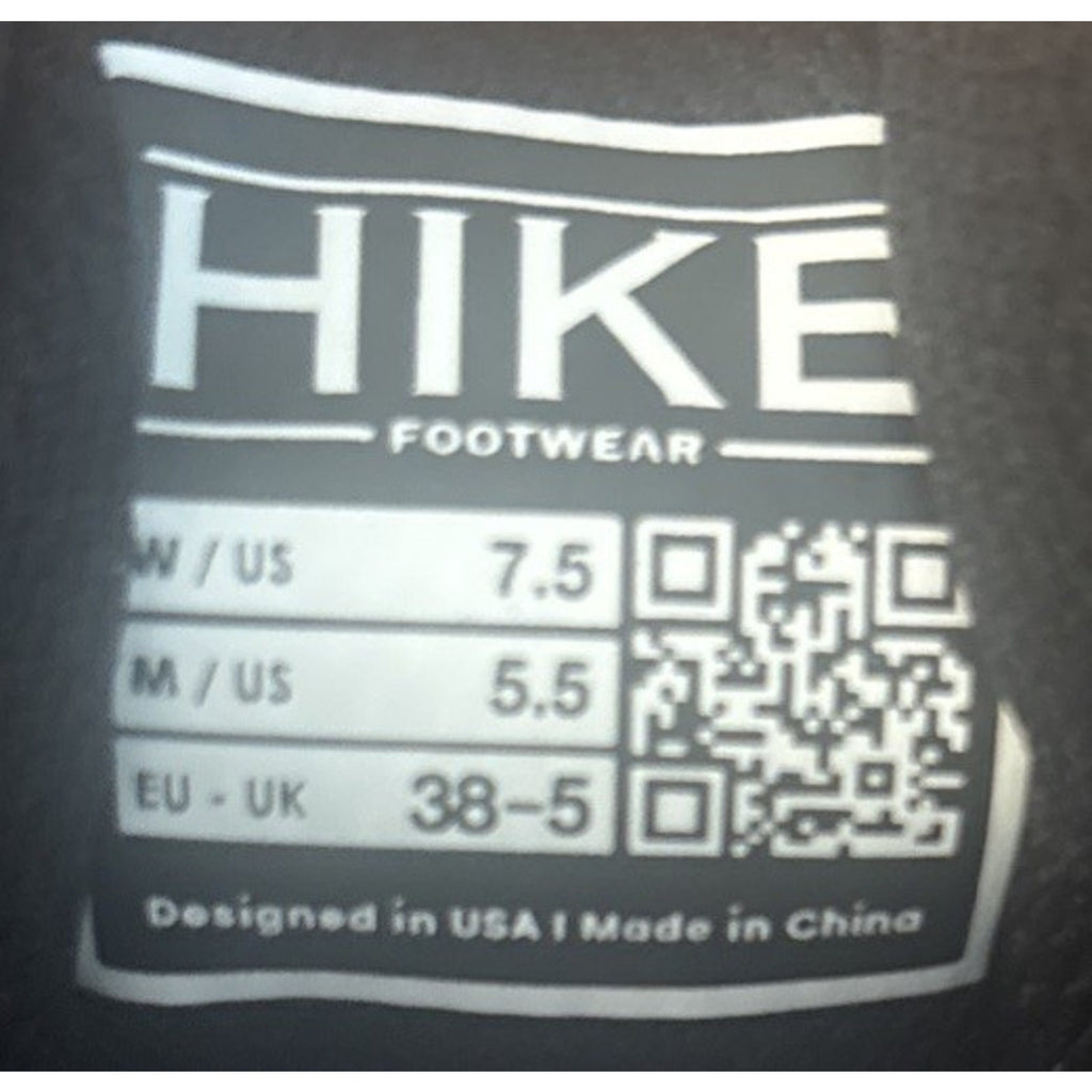 Hike Footwear HF Flow Barefoot Shoes For Foot, Knee & Back Black/Tan 7.5 US