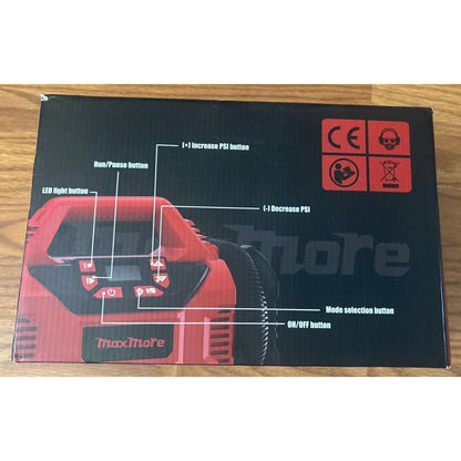 160PSI Portable Tire Inflator/Deflator Compatible with Milwaukee 18V Battery