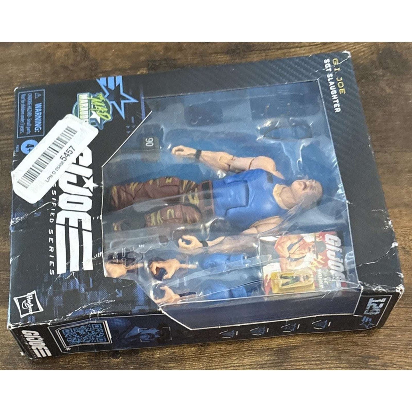 SGT. SLAUGHTER G.I. JOE Classified Series Mad Marauders 6" Action Figure READ!