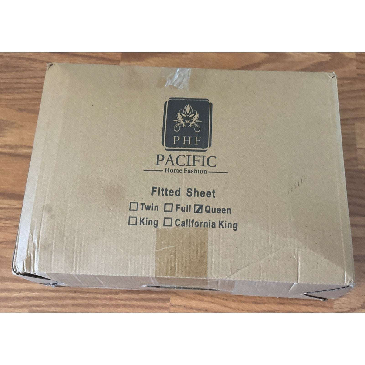 PHF Truly Velvet Fitted Sheet Queen Size Luxury Super Soft & Cozy Deep Fit Khaki