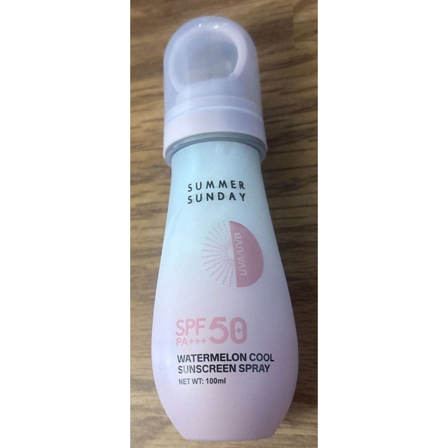 Pagevine Summer Sunday SPF 50 Watermelon Cool Moisturizing Sunscreen Spray