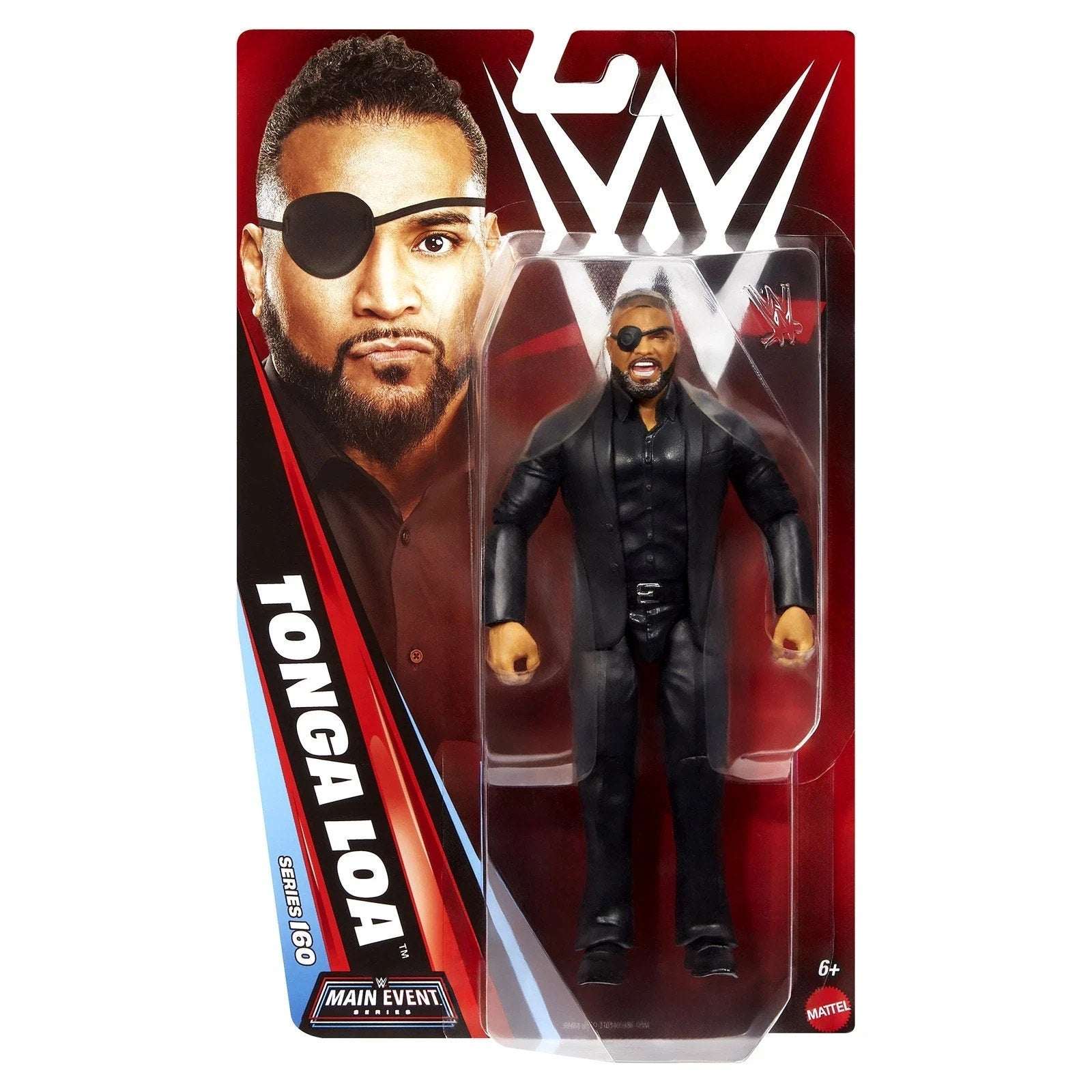 Tonga Loa (with Eye Patch) - WWE Main Event Series 160 Mattel Wrestling Figure
