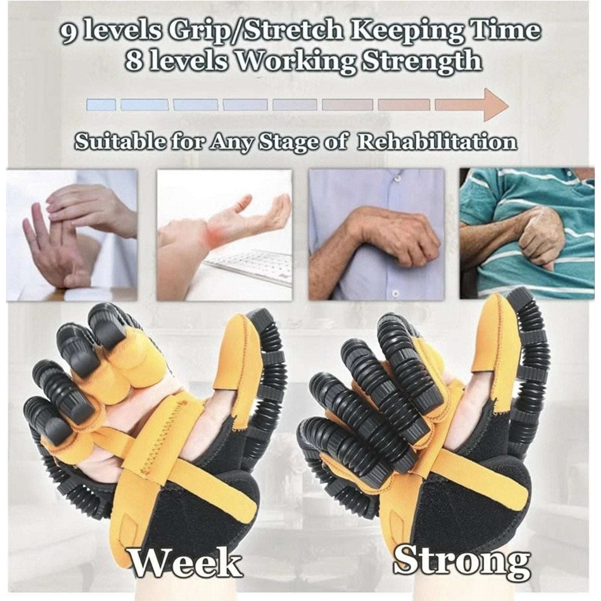 Rehabilitation Robot Gloves, Training Glove Hand Finger Right L
