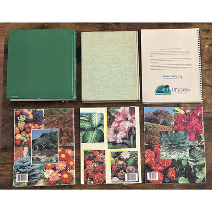 6 Books - Florida Friendly Landscaping Plant Guides & Design + House Plant Guide
