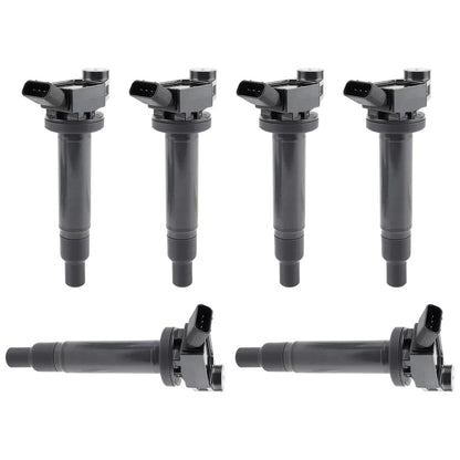 Set of 6 Ignition Coils For Toyota Camry Avalon Lexus Highlander UF267 5C1193 C1