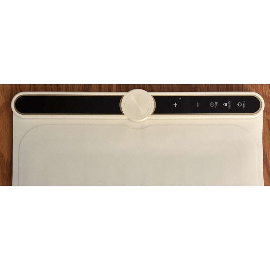 Electric Silicone Food Warming Mat 9 Temp/6 Timer Portable, Rollable, Child-Lock