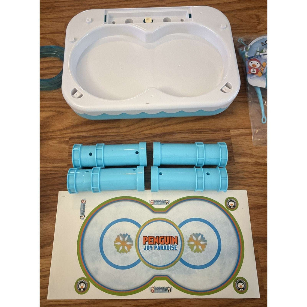 Kids Ice Penguin Splash Pond Toddler Fishing & Skiing Water Mini Activity Table