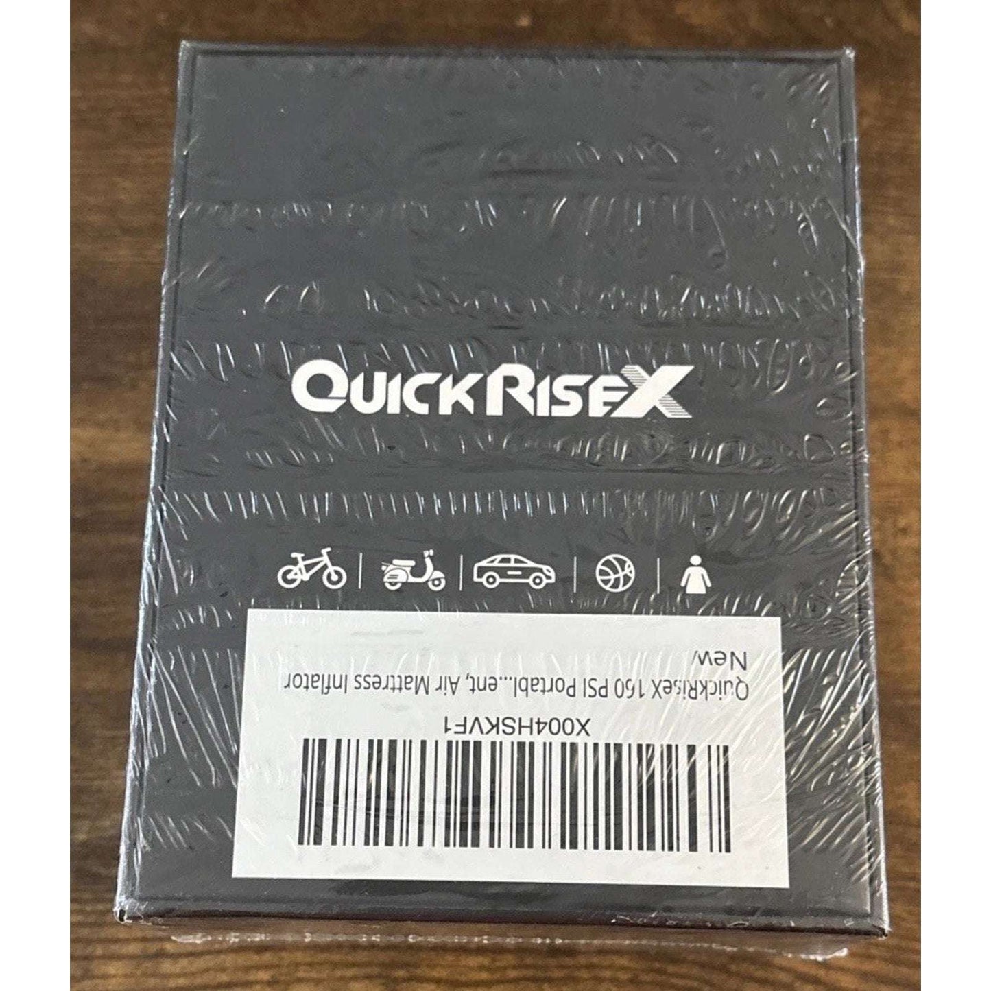 160 PSI Portable Air Inflator Rechargeable Tire Inflator w Digital Gauge & Light