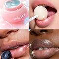 PageVine Hydra Jelly Pocket Lip Jam SUGAR SWIRL Lip Gloss w/ Built in Applicator