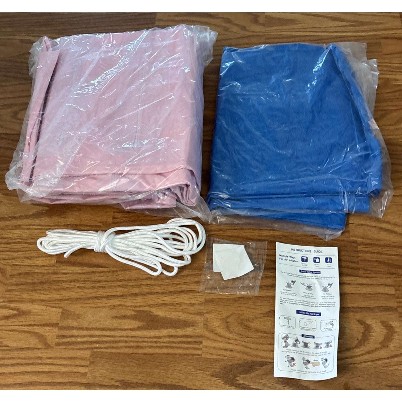 XL Inflatable Tanning Pool Lounger Float 85"X 57" 2 Adults 2 Cup Holders Pillow