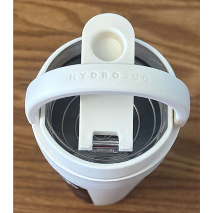 NEW HydroJug 24oz Shaker in Cream Insulated, Leakproof, Stainless Steel