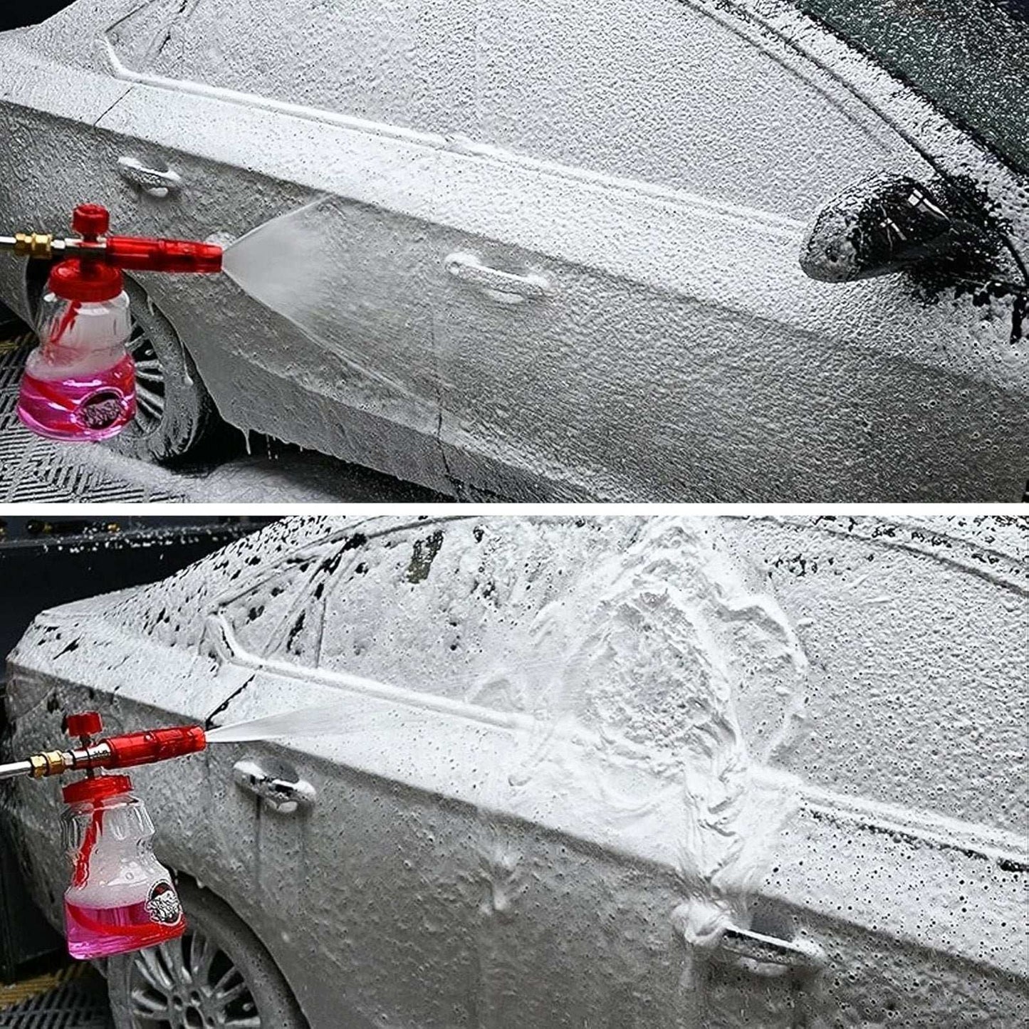 BEAR FORCE 360° Rotating Big Mouth Snow Foam Lance Generator 1/4” Quick Connect