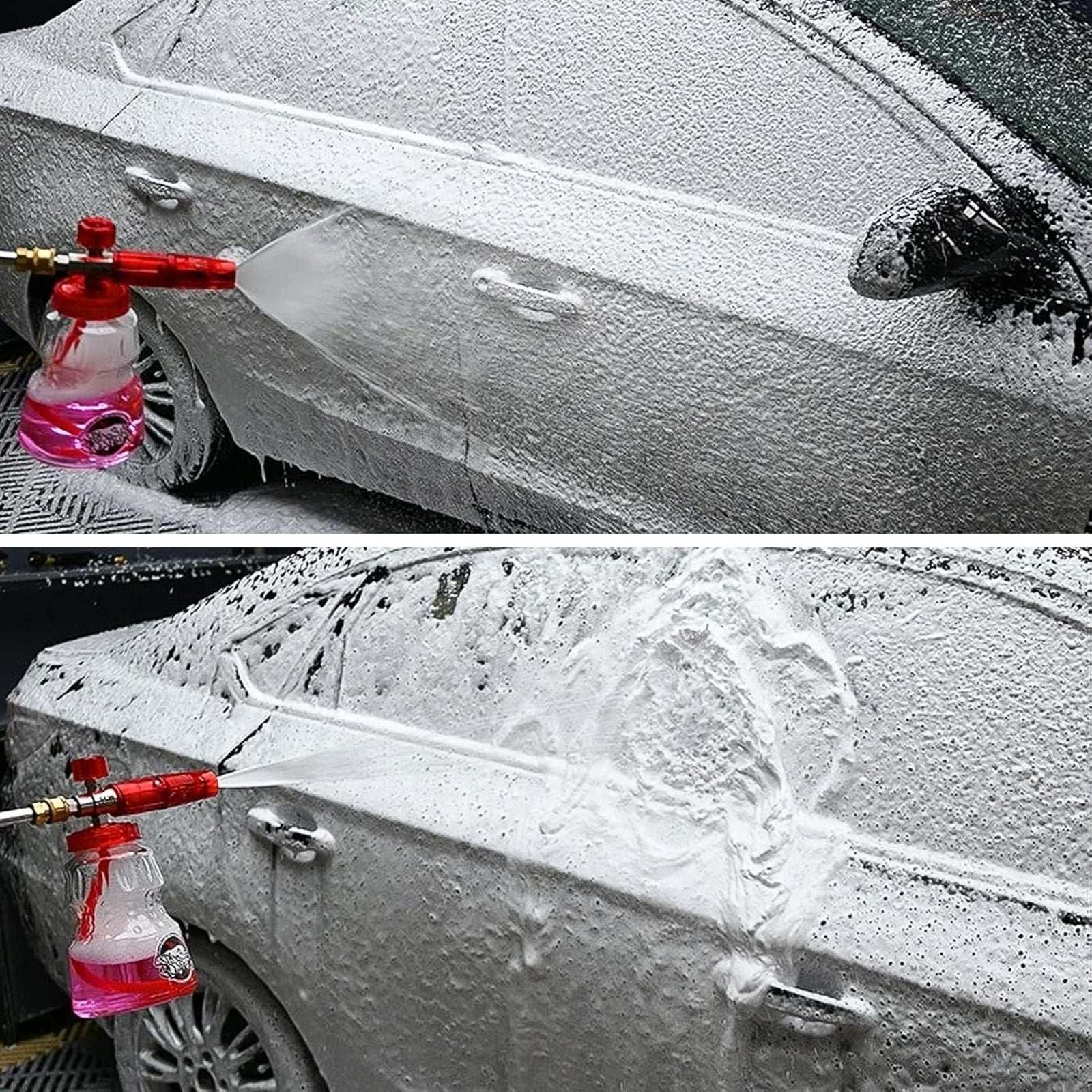 BEAR FORCE 360° Rotating Big Mouth Snow Foam Lance Generator 1/4” Quick Connect