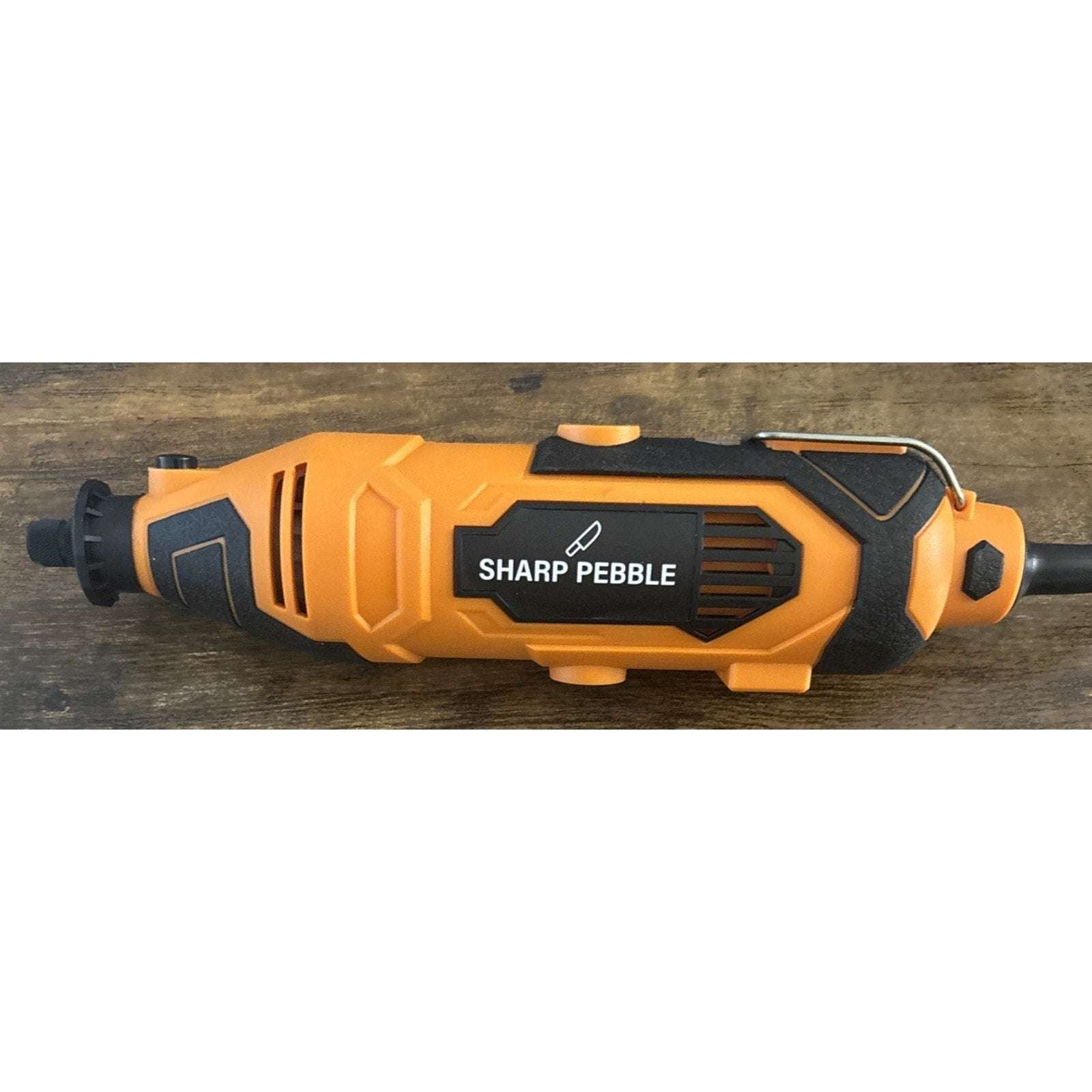 135W Sharp Pebble Electric Chainsaw Sharpener Kit 4PC Diamond Wheel Angle Guide