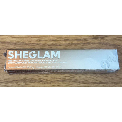 SHEGLAM Fine Line 2In1 Dual Contour & Highlight Pen Long Lasting Waterproof BUFF