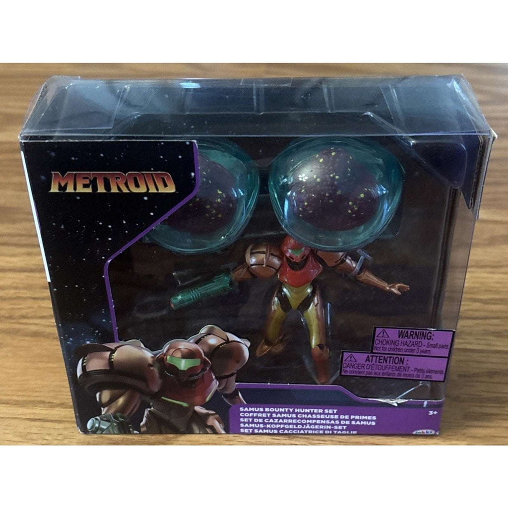 METROID PRIME BOUNTY HUNTER SET Samus World of Nintendo Jakks