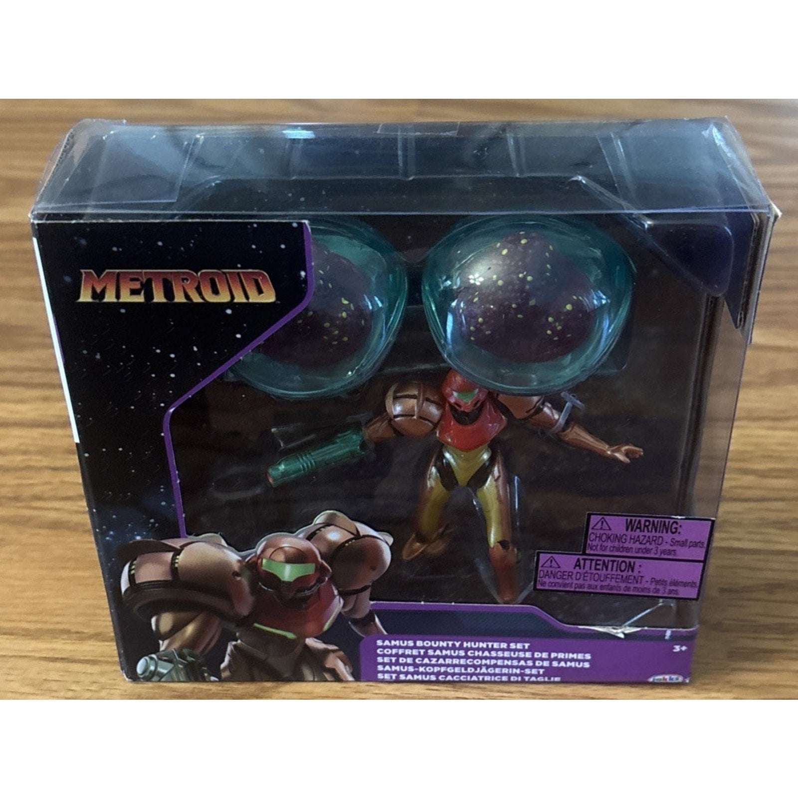 METROID PRIME BOUNTY HUNTER SET Samus World of Nintendo Jakks