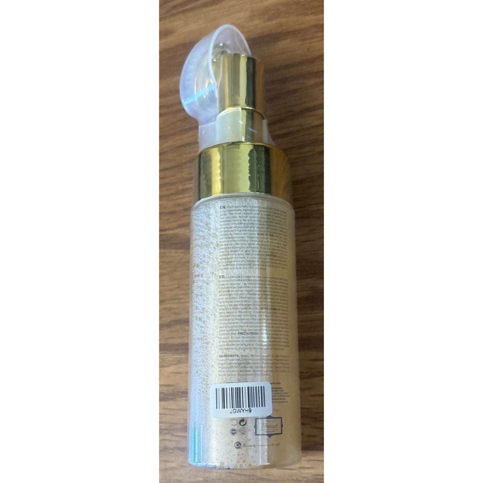 Predire Paris Argon Oil Gold Lava Foam Hydrating Facial Cleanser 150ml/5.07floz