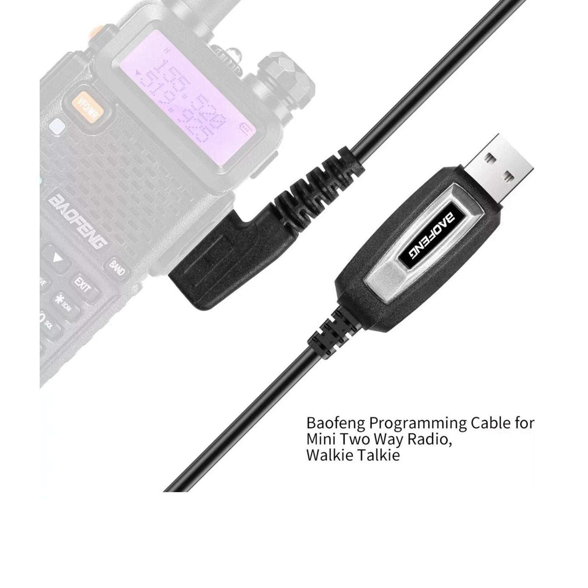 BAOFENG UV-5R 8W Long Range Dual Band NOAA Weather Two-Way Ham Radio VHF UHF FM