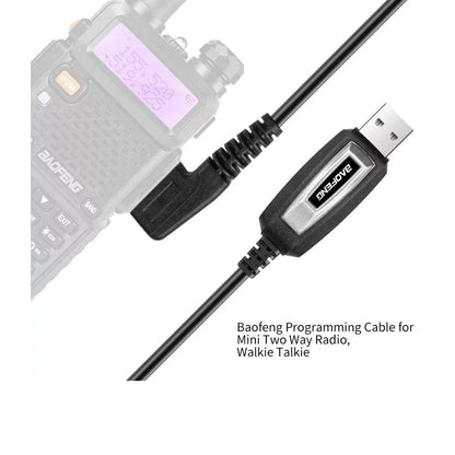 BAOFENG UV-5R 8W Long Range Dual Band NOAA Weather Two-Way Ham Radio VHF UHF FM